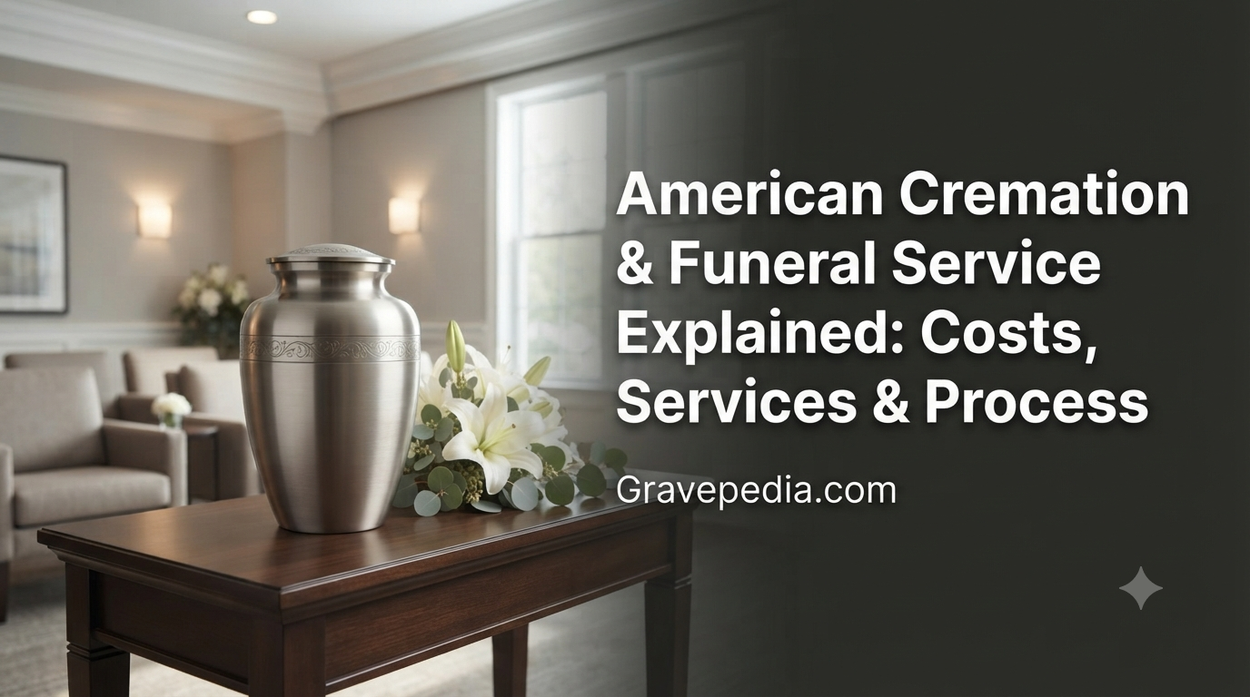 American cremation and funeral service guide