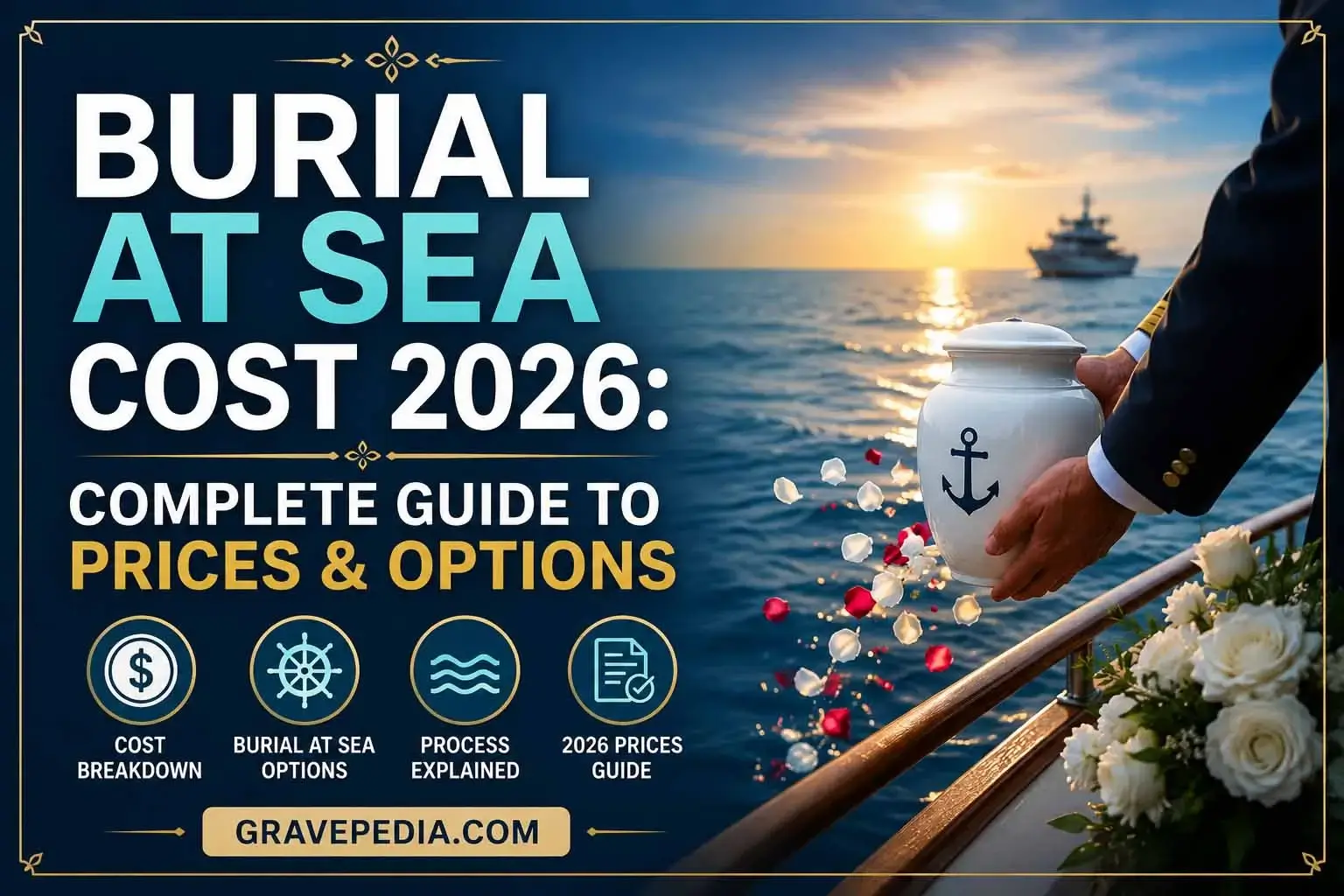 Burial at Sea Cost 2026: Complete Guide to Prices & Options