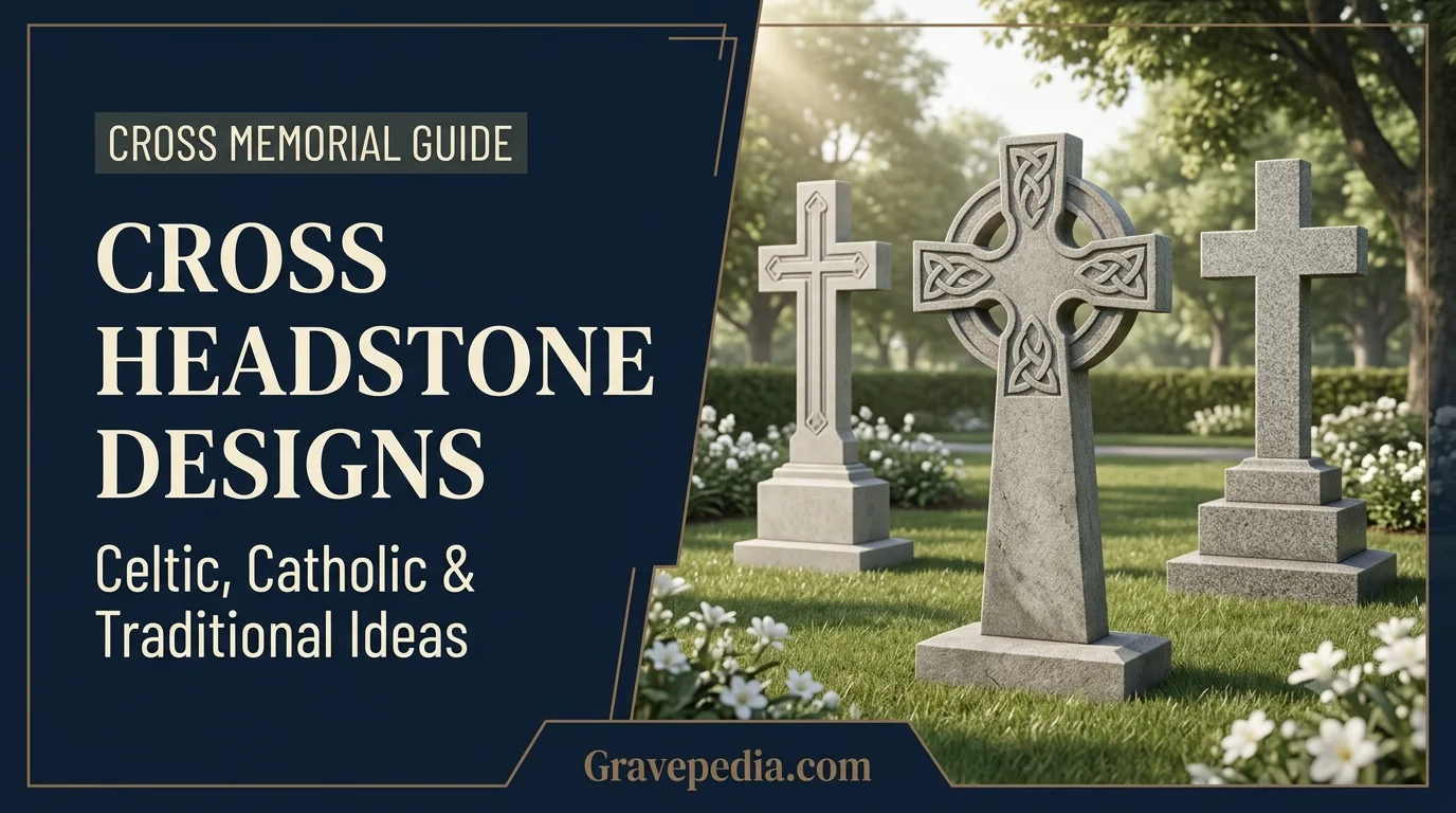 Cross Headstone Designs: Celtic, Catholic and Traditional Ideas