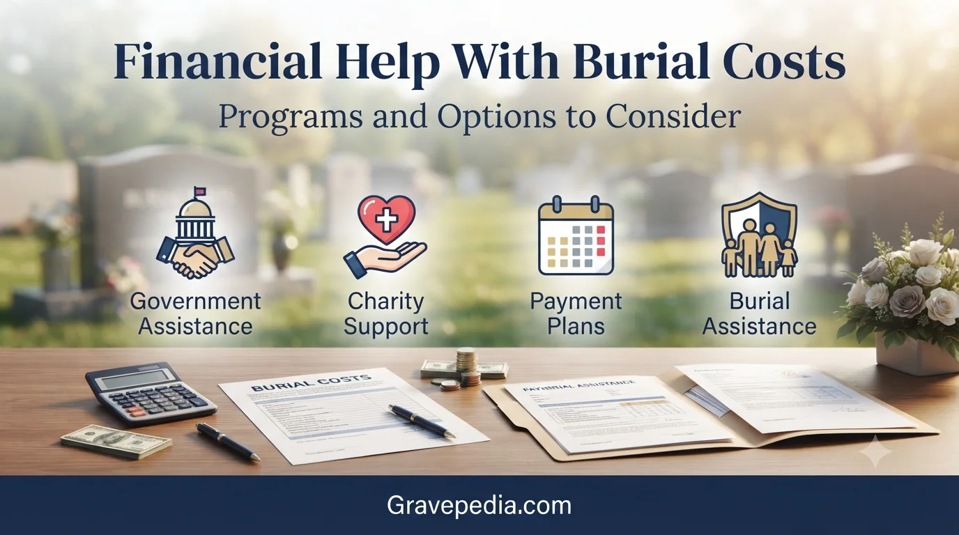 Financial Help With Burial Costs: Programs and Options to Consider