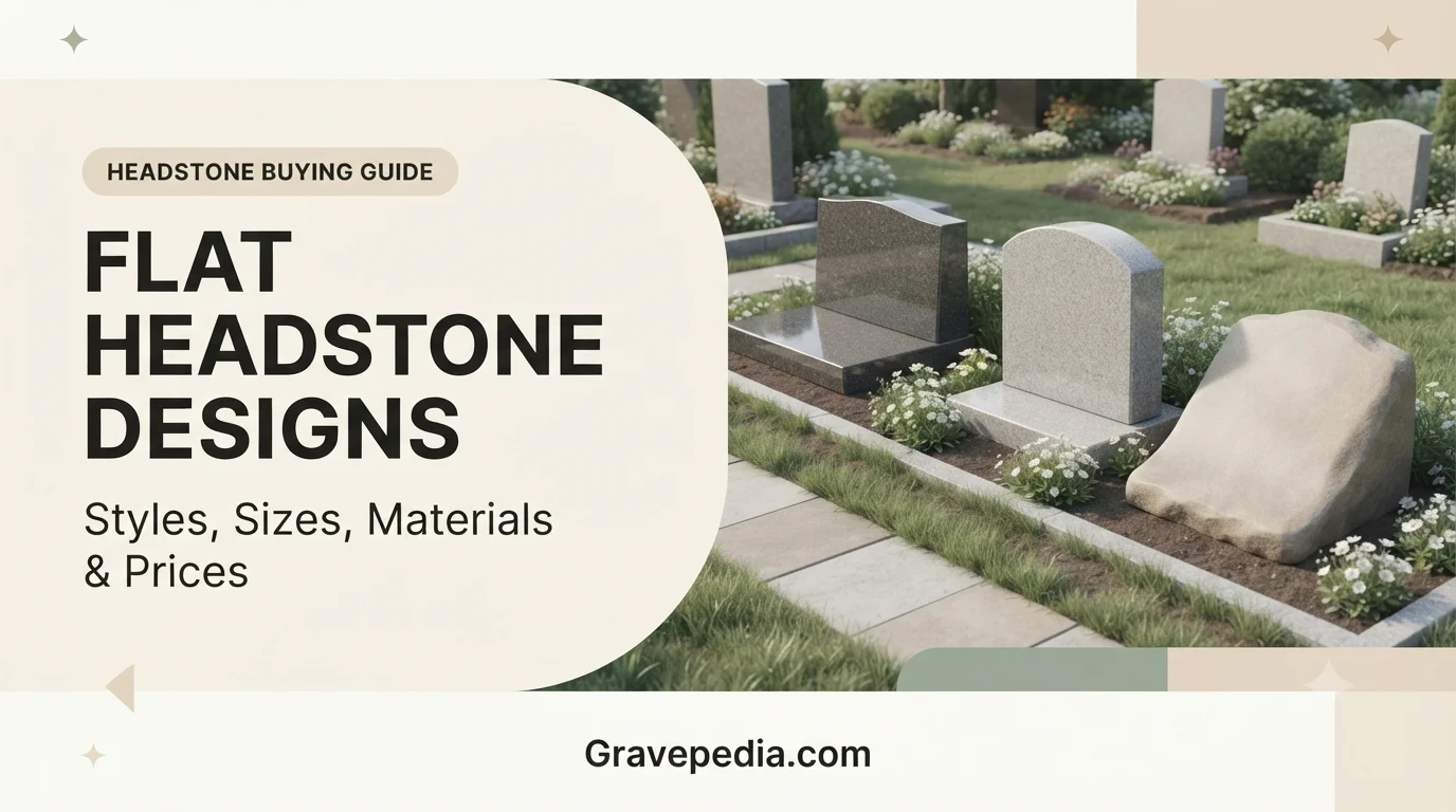 Flat headstone designs guide