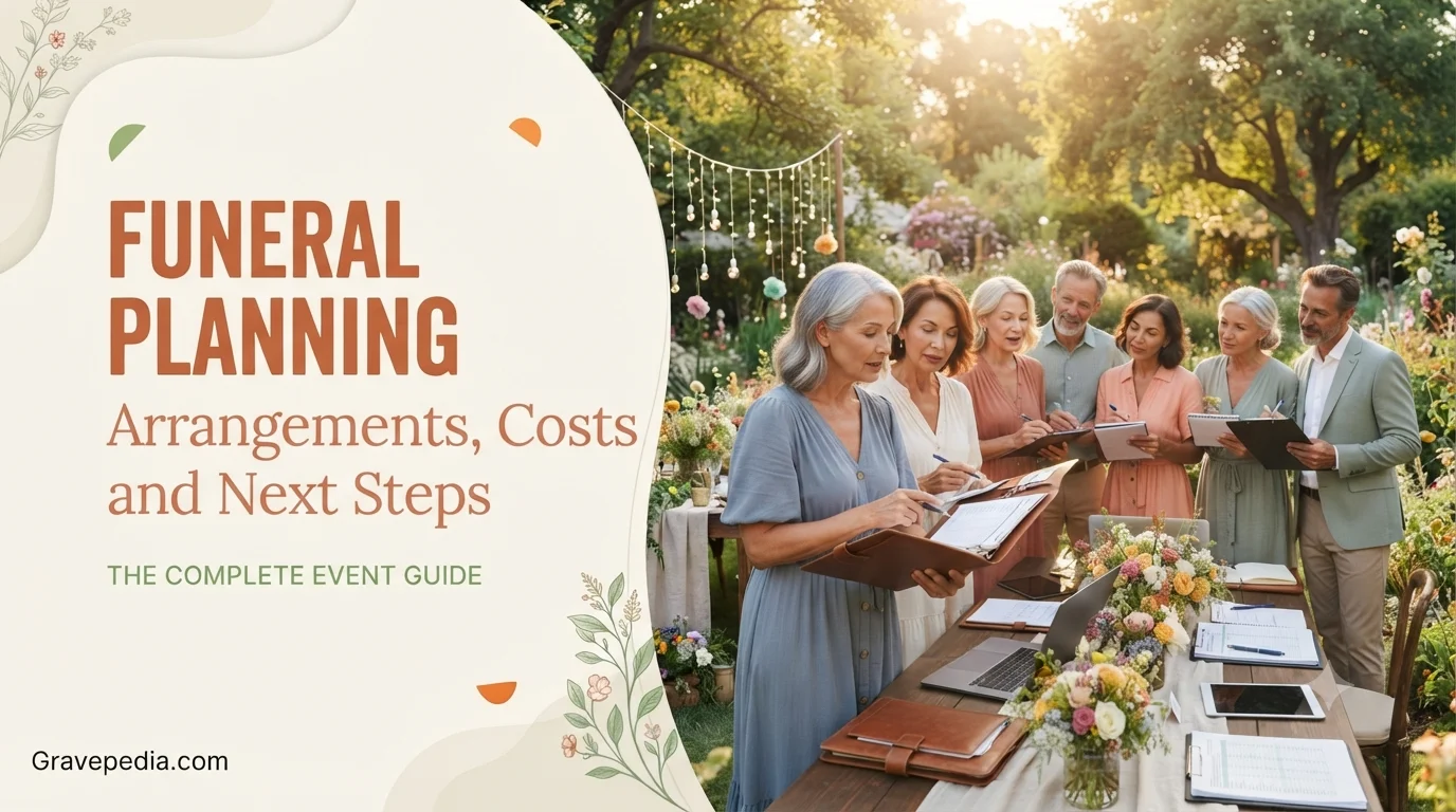 Funeral planning checklist guide