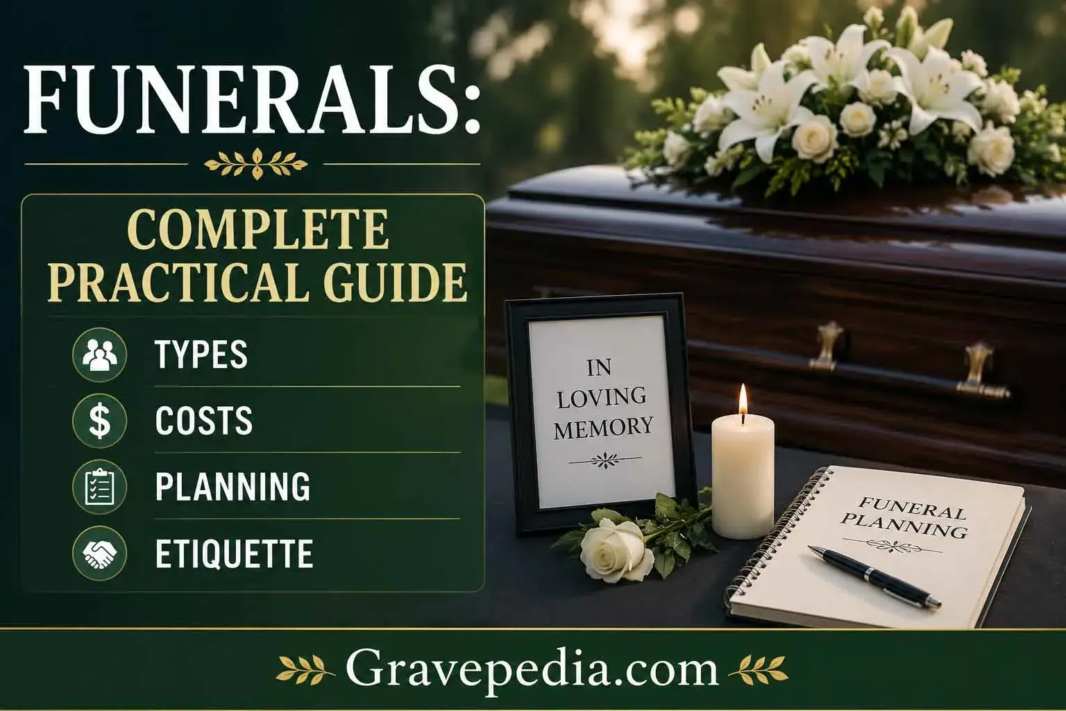 Funerals: Complete Practical Guide to Types, Costs, Planning & Etiquette