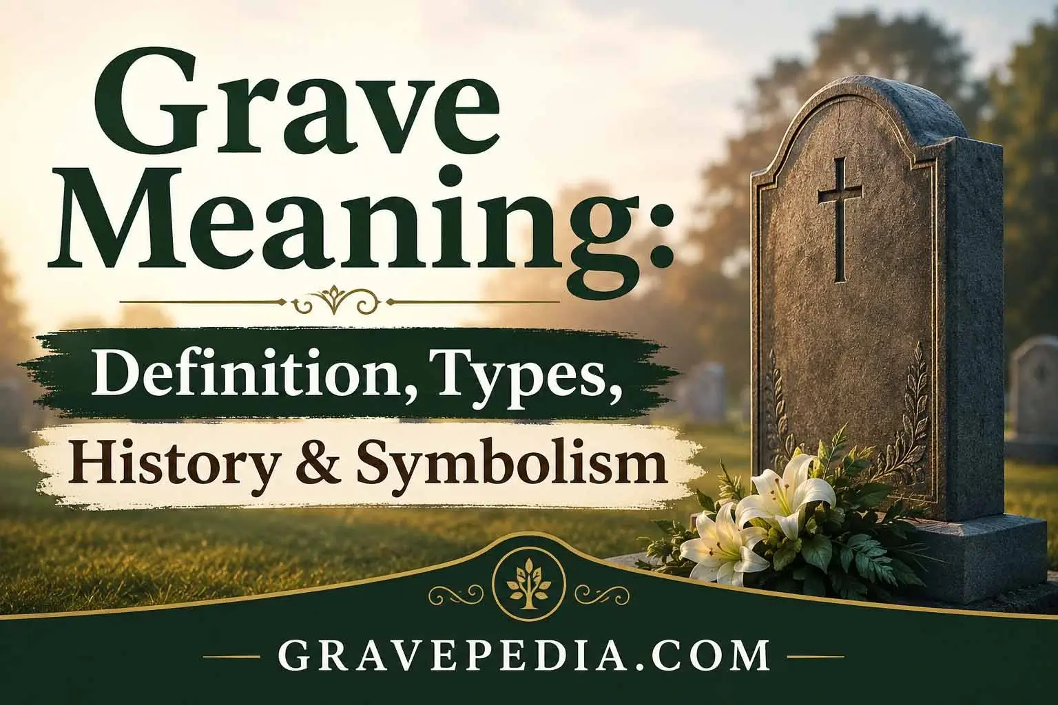 Grave Meaning: Definition, Types, History & Symbolism