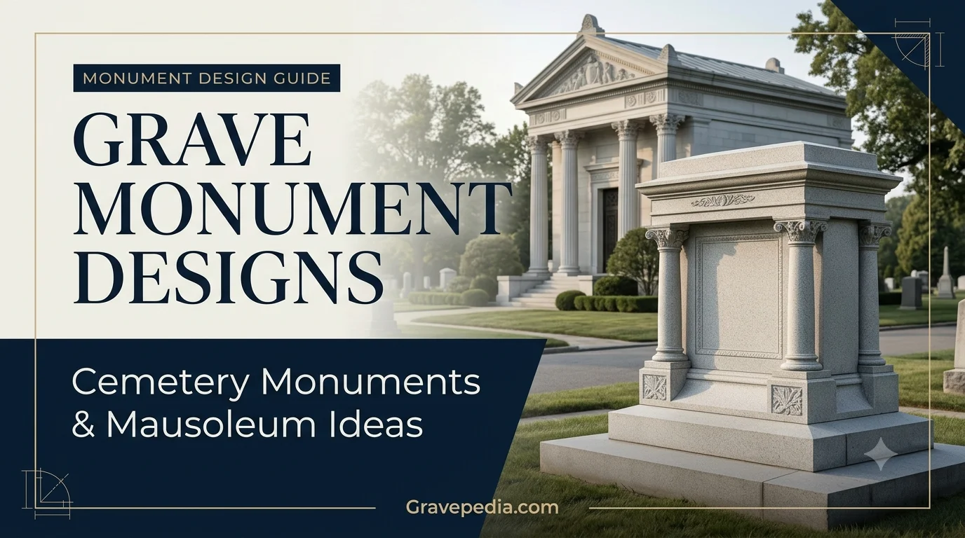 Grave Monument Designs: Cemetery Monuments and Mausoleum Ideas