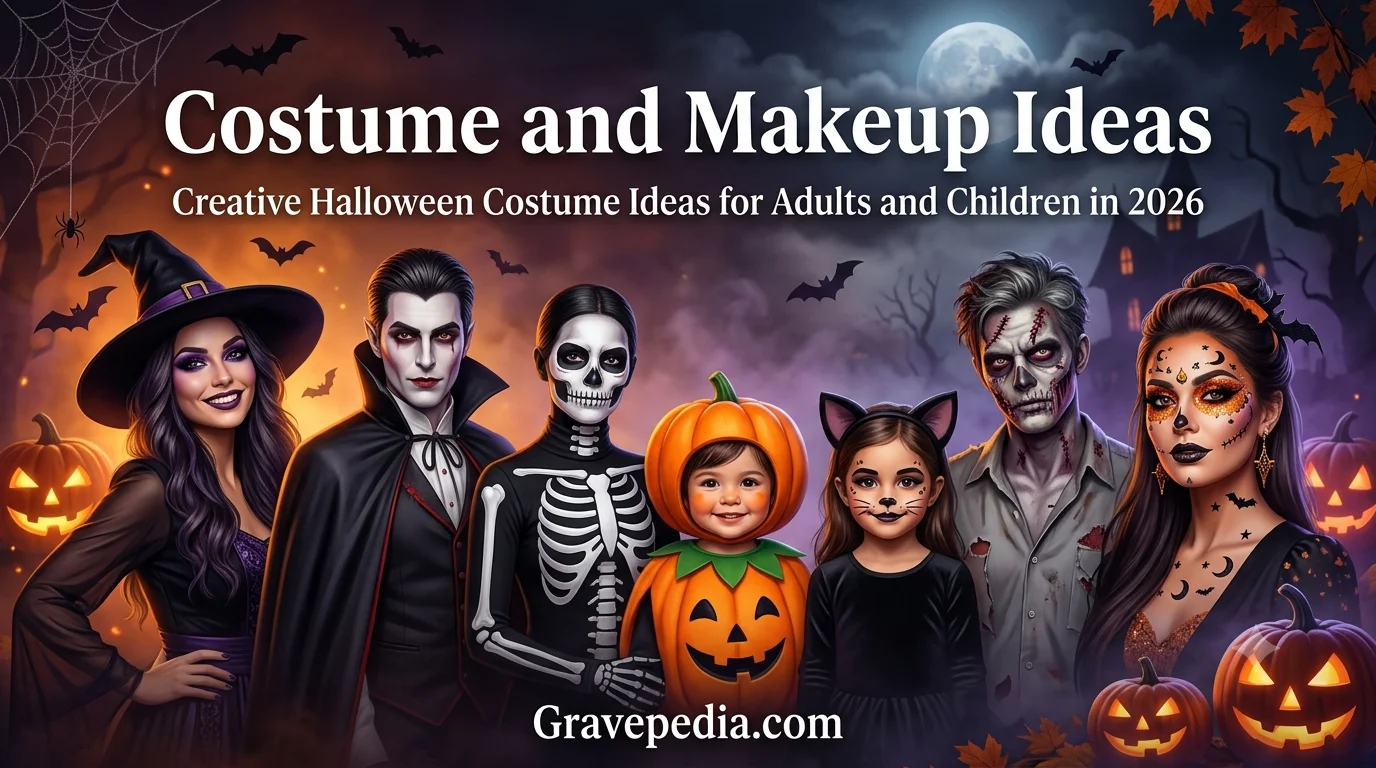 Creative Halloween costume ideas for adults and children in 2026