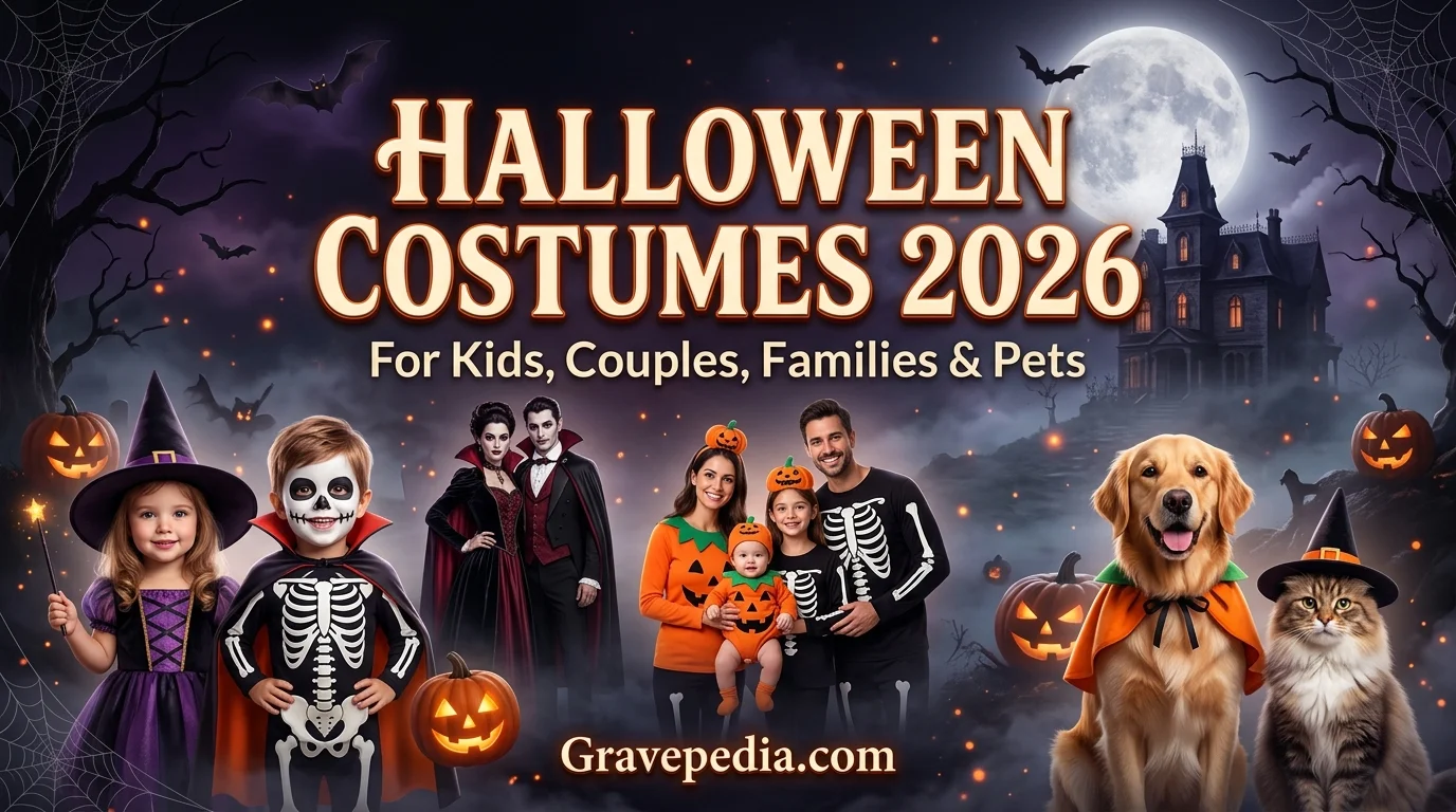Halloween costumes for kids, couples, families and pets in 2026