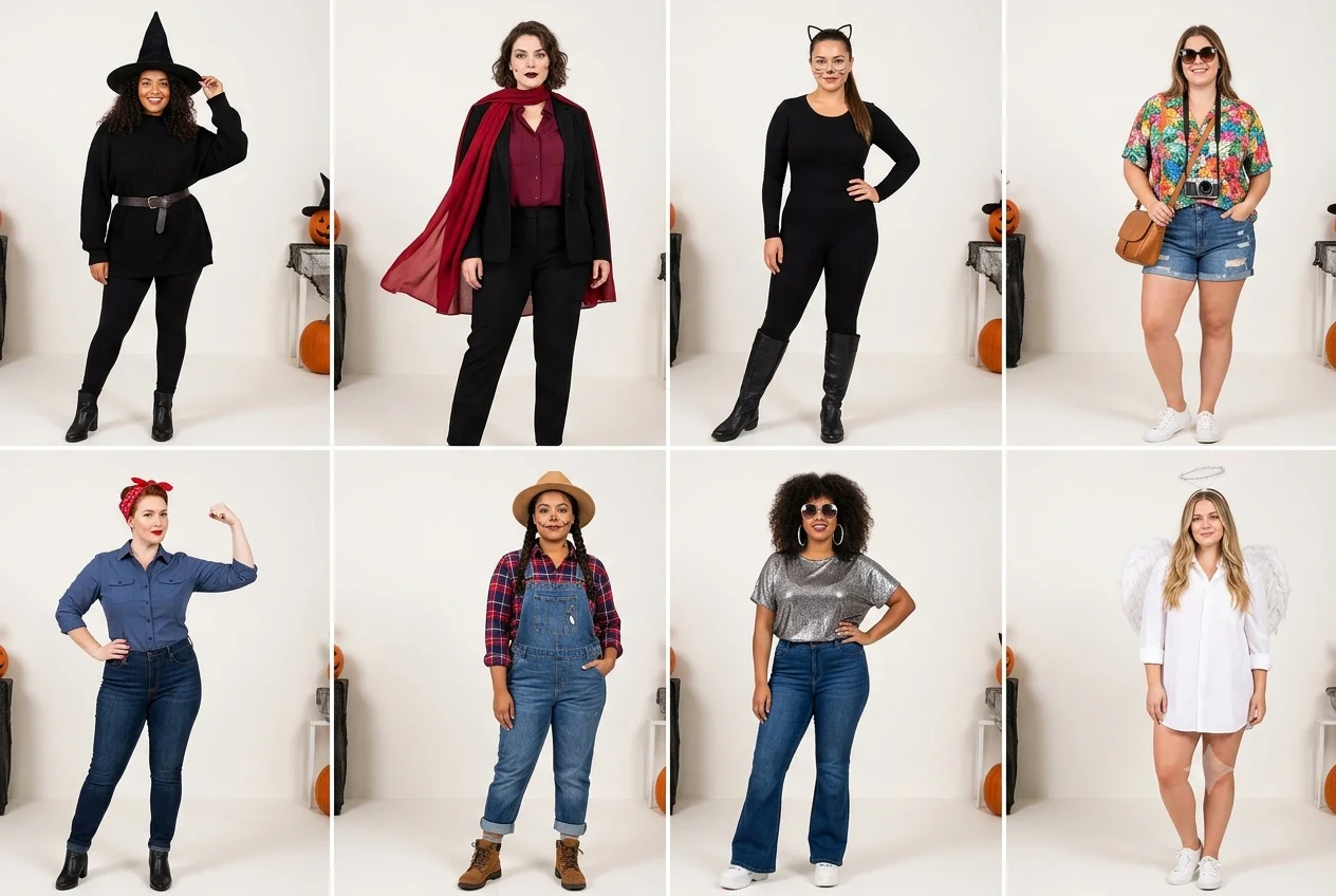 Last-minute Halloween costume ideas for women using items you already own