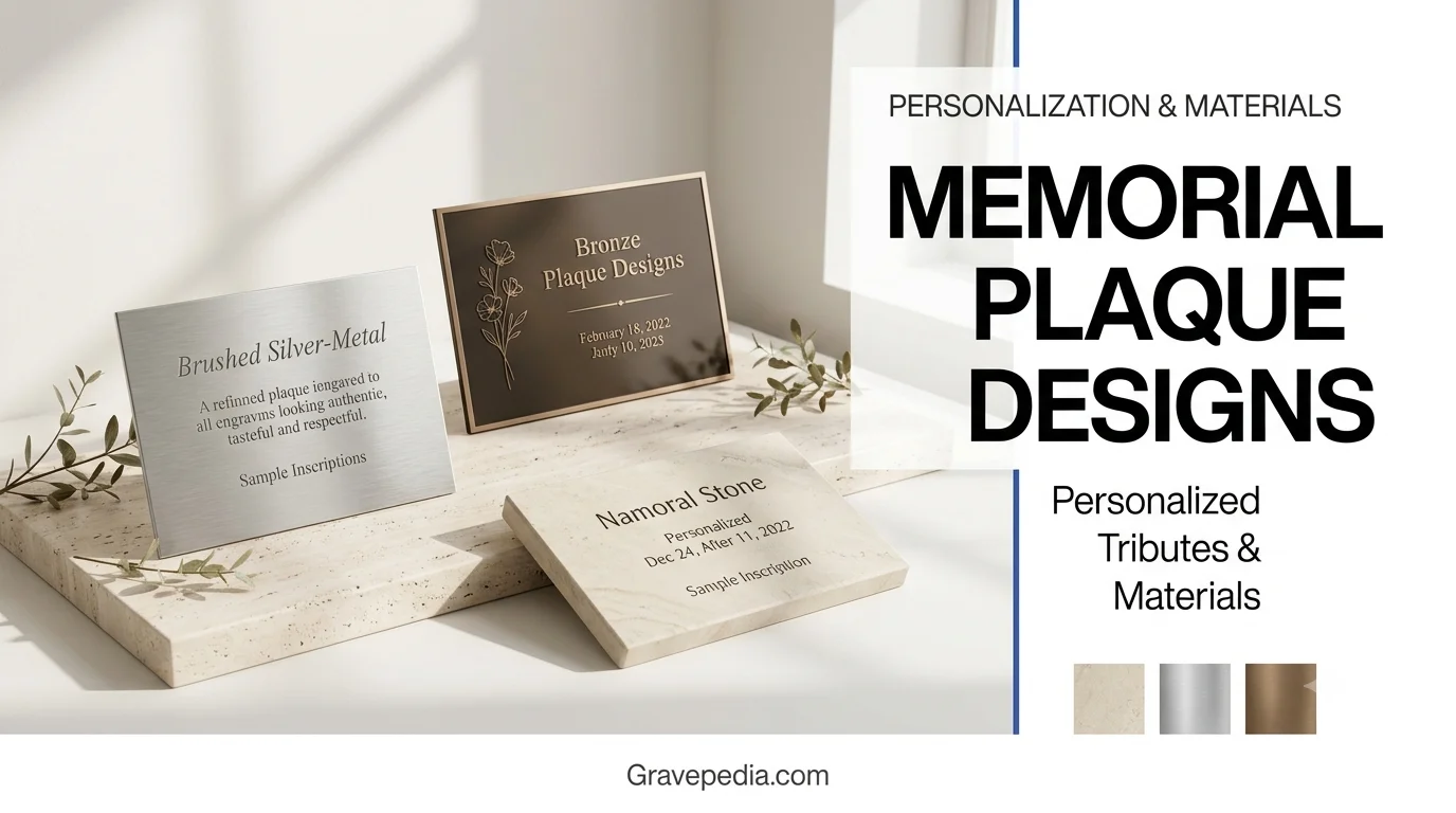 Memorial Plaque Designs: Personalized Tributes and Materials