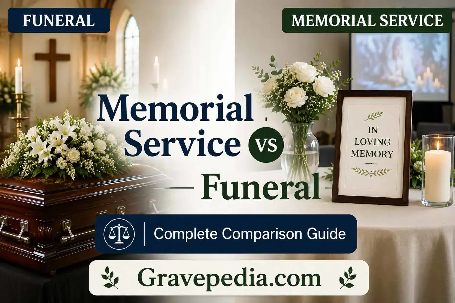 Memorial Service vs Funeral: Complete Comparison Guide