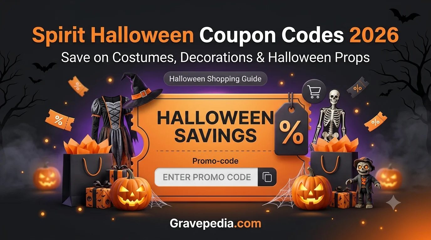 Spirit Halloween coupon and promo code for Halloween 2026 shopping