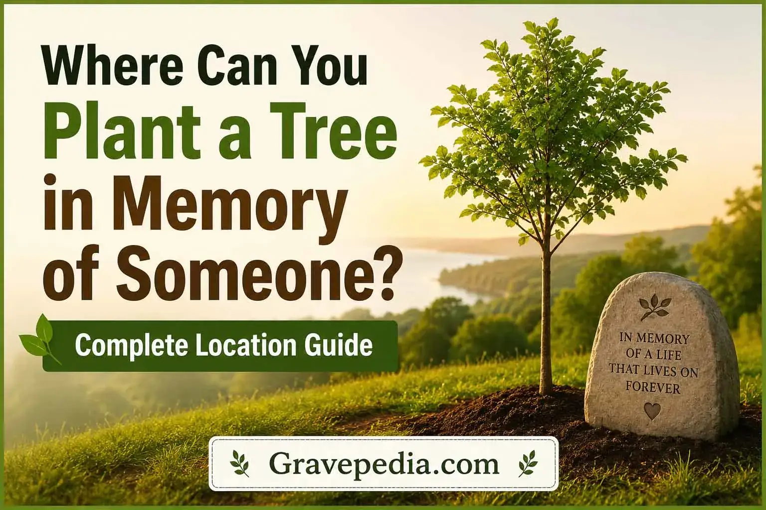 Where Can You Plant a Tree in Memory of Someone